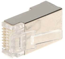 RJ45 1szt. Wtyk modularny 6e EKRAN 3Teeth