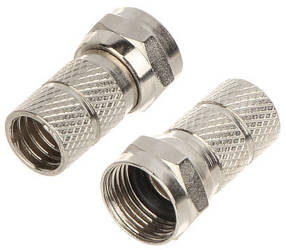 BNC Złącze F nakręcane 6.8mm