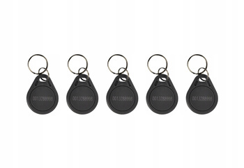 Brelok Mifare S0303BNR-GY szary +NR 5sztuk