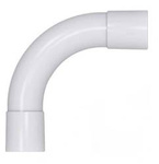 Kolanko PCV FI 20 biały