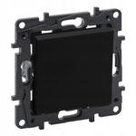 LEGRAND Niloe CZARNY Przycisk pojedyńczy 863509