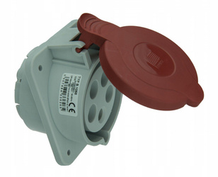 Gniazdo siłowe tablicowe 32A 5P 400V IP54 Pawbol B.1058