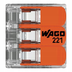 Złączka WAGO 3x 0,8-6mm2 drut / linka 221-613 1szt