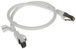 PATCHCORD RJ45/SFTP/8.1/0.5-GREY 0.5&nbsp;m LANBERG