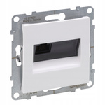 LEGRAND Suno ALUMINIUM Gniazdo komputerowe UTP 6 1xRJ45 KAT.6 721352