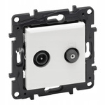 LEGRAND Niloe BIAŁE Gniazdo antenowe TV-SAT końcowe 863183