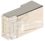 RJ45 1szt. Wtyk modularny 6e EKRAN 3Teeth