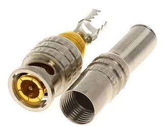 BNC Wtyk BNC metalowy skręcany BNC-W/SKR-MET
