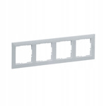 LEGRAND Suno ALUMINIUM Ramka poczwórna 721514
