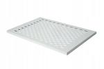 Rack 19 Półka 1U L650 SZARA