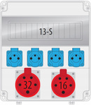 Rozdzielnica Pawbol B.18.320-3 R-BOX 1x32A/5P 1x16A/5P 4x16A/250V 13mod