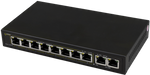 SWITCH POE PULSAR SG108 10-PORTÓW (8xPoE + 2xUPLINK)