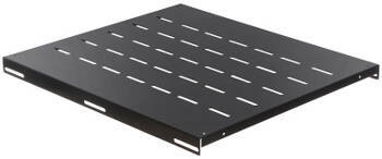 Rack 19 Półka 1U L550 CZARNA