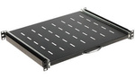 Rack 19 Półka 1U L350 wysuwana CZARNA