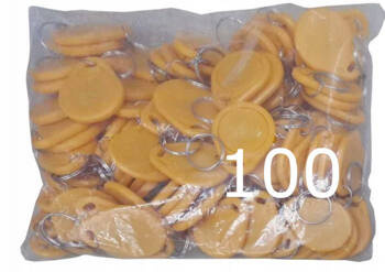 Brelok Mifare S0303BNR-YW  żółty +NR 100sztuk