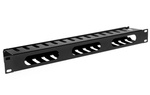 Rack 19 Organizator kabli 1U metalowy