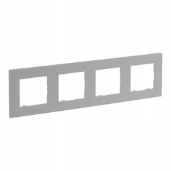 LEGRAND Niloe Step STALOWY Ramka poczwórna 863494