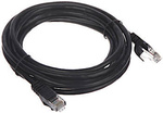 Patchcord UTP kat.5 3m CZARNY
