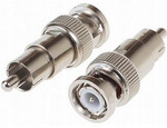 BNC Gniazdo - Wtyk Cinch BNC-W/CINCH-W