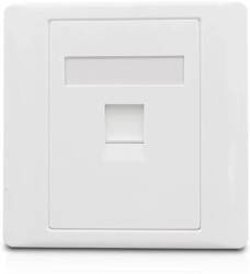 1 port panel pod gniazdo RJ45 86x86mm