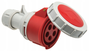 Gniazdo siłowe przenośne 16A 5P 400V IP67 Pawbol B.1934 hermetyczne