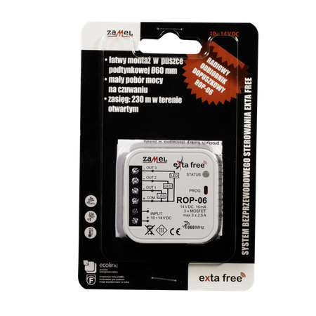 Radiowy odbiornik ROP-06 ZAMEL