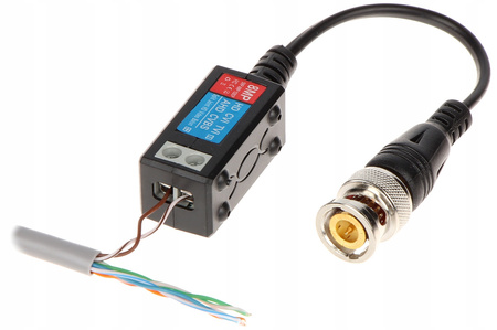 Konwerter BNC na skrętkę do kamer TVI CVI do 8Mpx
