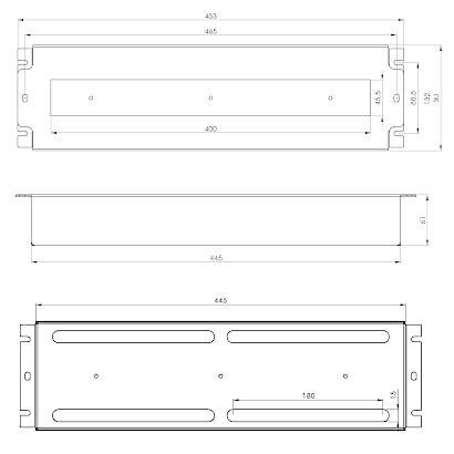 PANEL DYSTRYBUCJI NAPIĘĆ VDP19-3U-B