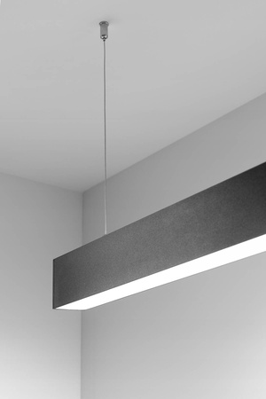 Lampa sufitowa her. LUNA LED BIS 40W 120cm czarna