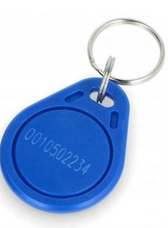Brelok 125kHz S0103N-BE niebieski +NR 5 sztuk