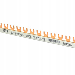 Szyna łączeniowa widełkowa 1P 80A 12mm2 002921026 IZ12/1F/54