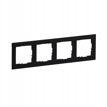 LEGRAND Suno CZARNA Ramka poczwórna 721524