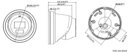 Kamera IP HIKVISION DS-2CD2387G2H-LIU/SL 2.8mm
