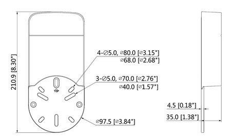 Uchwyt ścienny DAHUA PFA12A