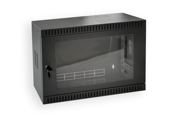 Szafa wisząca 3U 540x400x180 PB pionowa CZARNA