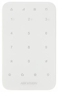 Bezprzewodowa klawiatura LED dotyk DS-PK1-E-WE