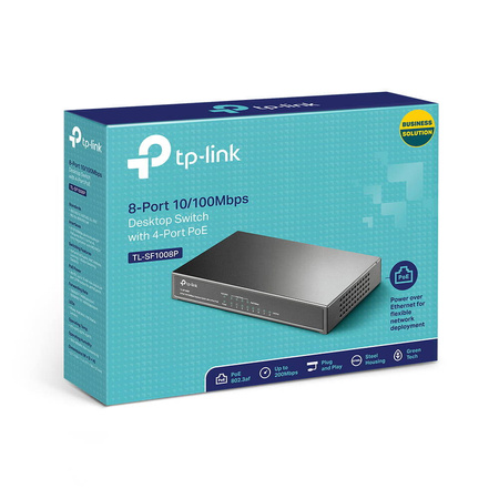 TP-LINK Switch TL-SF1008P 4chPOE