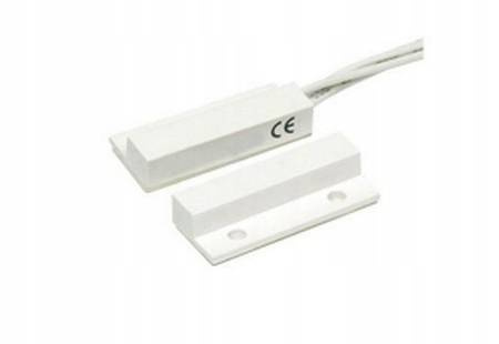 Kontaktron magnetyczny (BOCZNY 33x7x9mm BIAŁY)