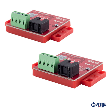 Zestaw do transmisji LAN 10Mbps + PoE po 2 żyłach ETH10-2WIRE-A-SET
