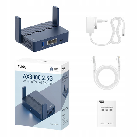 Router Cudy TR3000 802.11ax (Wi-Fi 6)