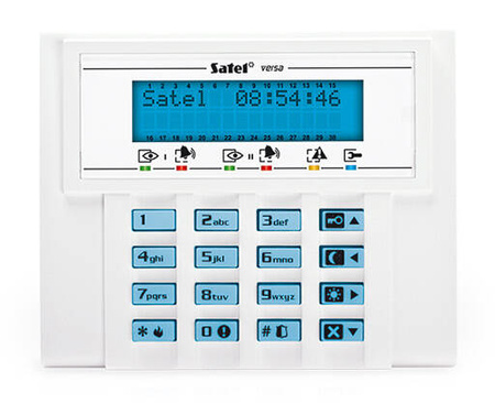 Manipulator LCD SATEL VERSA-LCD-BL podśw. nieb.