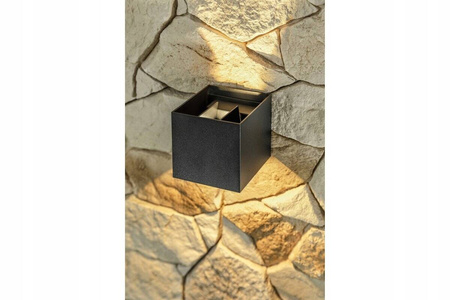 Missouri-K Kinkiet Ogrodowy 7W 540Lm Czarny Ip54 4000K GTV