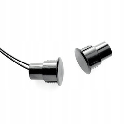 Kontaktron magnetyczny wpuszczany (30x19mm CZARNY)