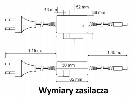 Zasilacz impuls. deskt 12V 1A PULSAR PSD12010