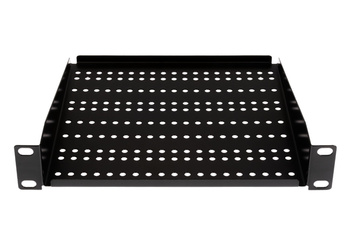 ADD-RACK10-1PU1 Półka do szafy RACK 10" 1U 200mm z otworowaniem