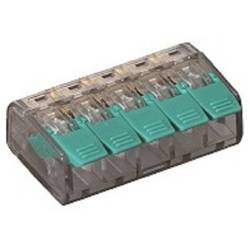 Złącze zaciskowe CMK-625 5x0.5-4mm 450V 32A green