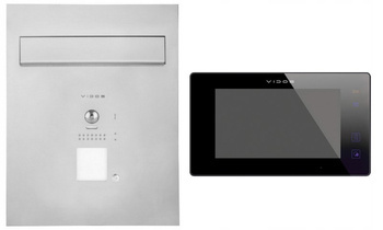 Skrzynka na listy VIDOS S1201ASKP+monitor M1021B