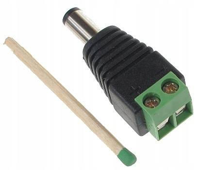 DC 100szt. Wtyk zasilania 5.5/2.1mm (mę)