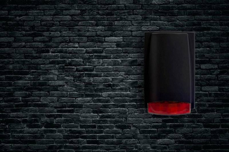 Sygnalizator zewnętrzny MR100 Red BLACK z AKU