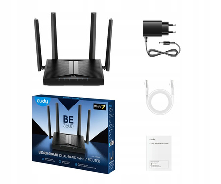 Access Point, Router Cudy WR3600 802.11be (Wi-Fi 7)
